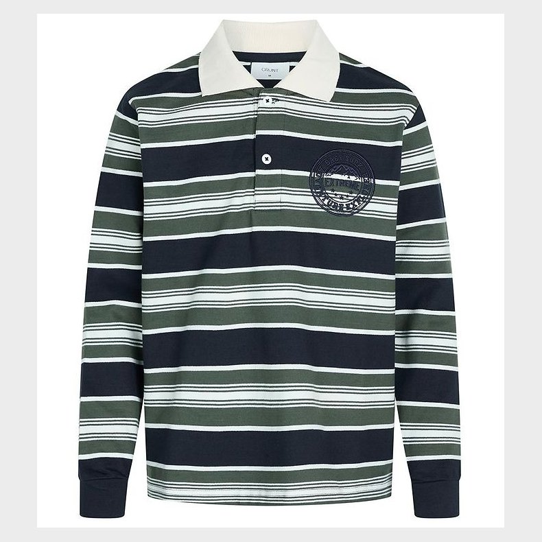 Grunt Polobluse - Alexius LS Tee - Navy