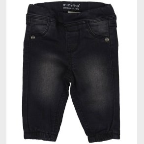 Minymo Jeans - Loose Fit - Grey Black