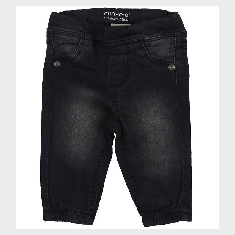 Minymo Jeans - Loose Fit - Grey Black