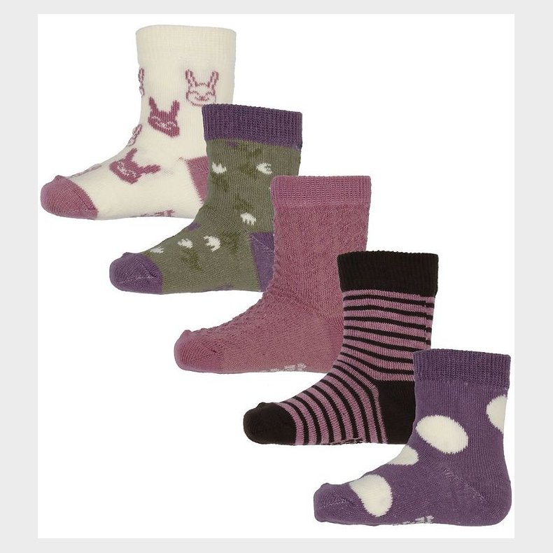 Minymo Str�mper - 5-Pak - Ochid Haze m. M�nster