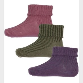 Minymo Str�mper - 3-Pak - Orchid Haze