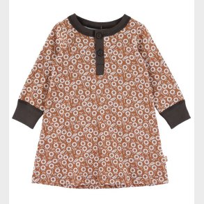 Katvig Natkjole - Brun m. bler