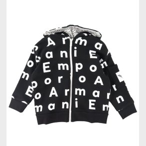 Emporio Armani Cardigan - Sort m. Print