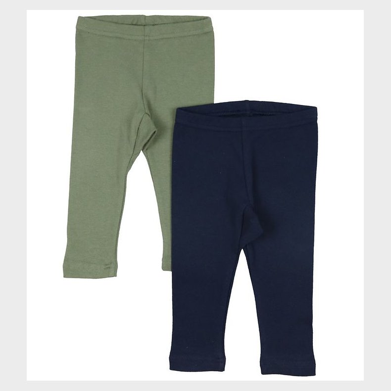 Pippi Baby Leggings - Deep Lichen Green