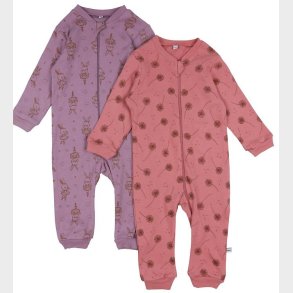 Pippi Baby Heldragt - Natdragt - 2-pak - Dusty Rose