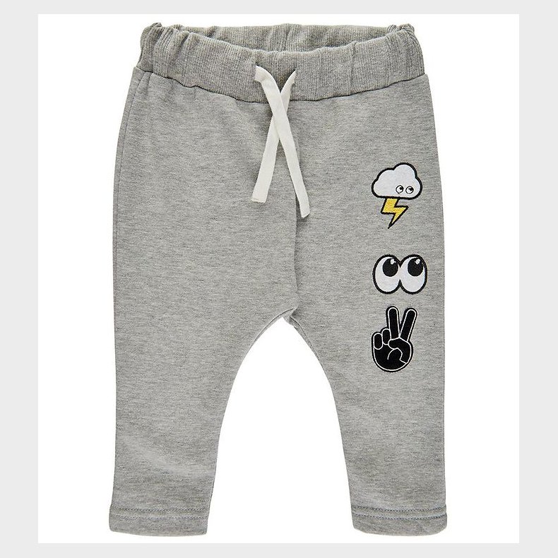 The New Siblings Sweatpants - Light Grey Melange
