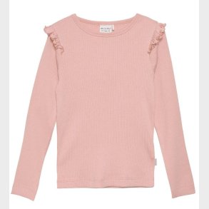 Minymo Bluse - Rib - Misty Rose