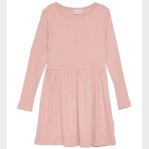 Minymo Kjole - Rib - Misty Rose