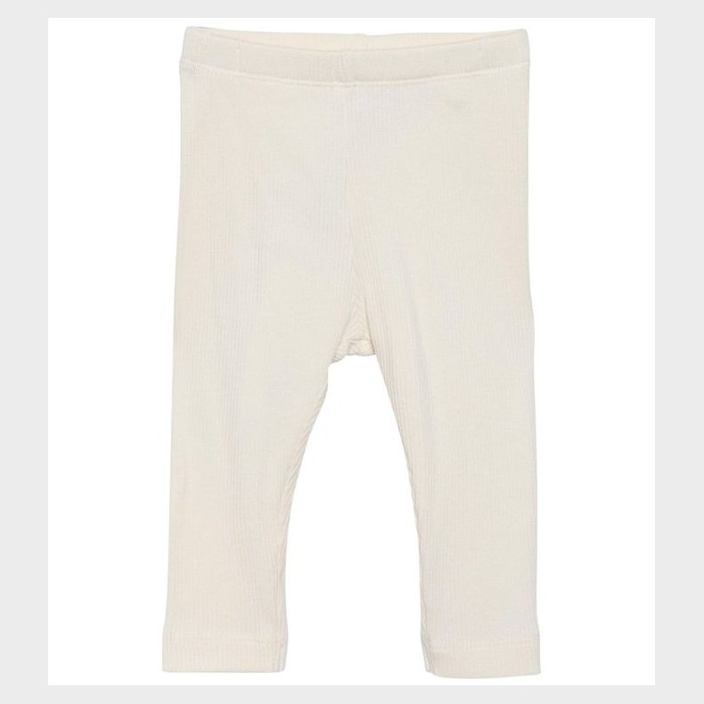 Minymo Leggings - Rib - Seedpearl