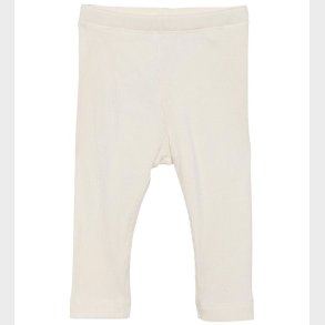 Minymo Leggings - Rib - Seedpearl