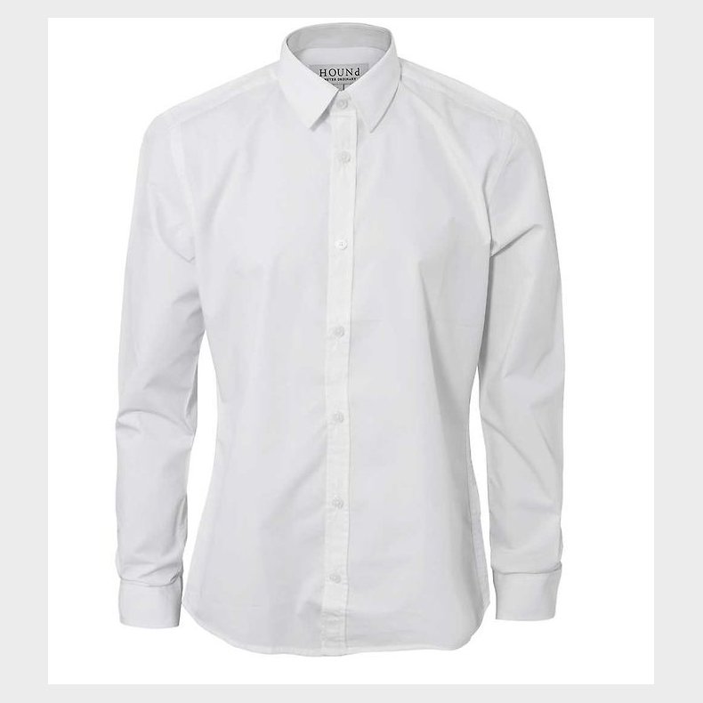 Hound Skjorte - Plain - Hvid