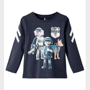 Name It Bluse - NmmDohn Playmobil - Dark Sapphire