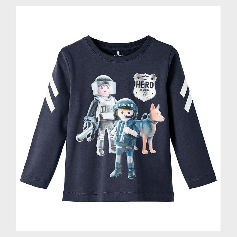 Name It Bluse - NmmDohn Playmobil - Dark Sapphire
