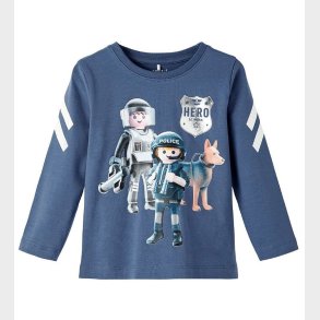 Name It Bluse - NmmDohn Playmobil - Bijou Blue