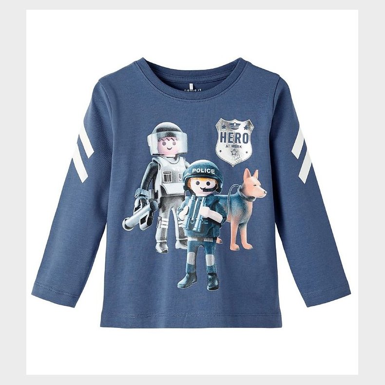 Name It Bluse - NmmDohn Playmobil - Bijou Blue