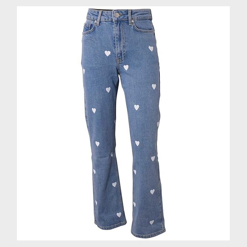 Hound Jeans - Heart Printed Denim - Bl