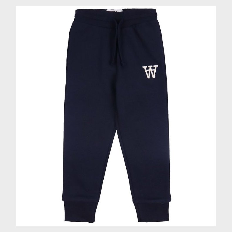 Wood Wood Sweatpants - Ran AA - Navy