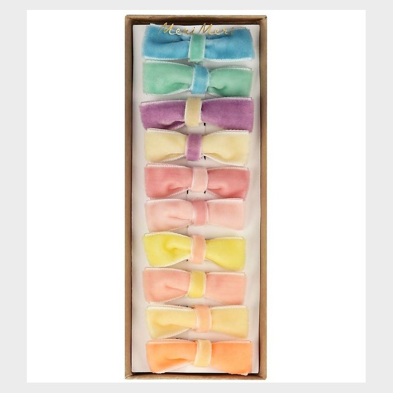 Meri Meri Hrspnder - 10-pak - 5 cm - Pastel