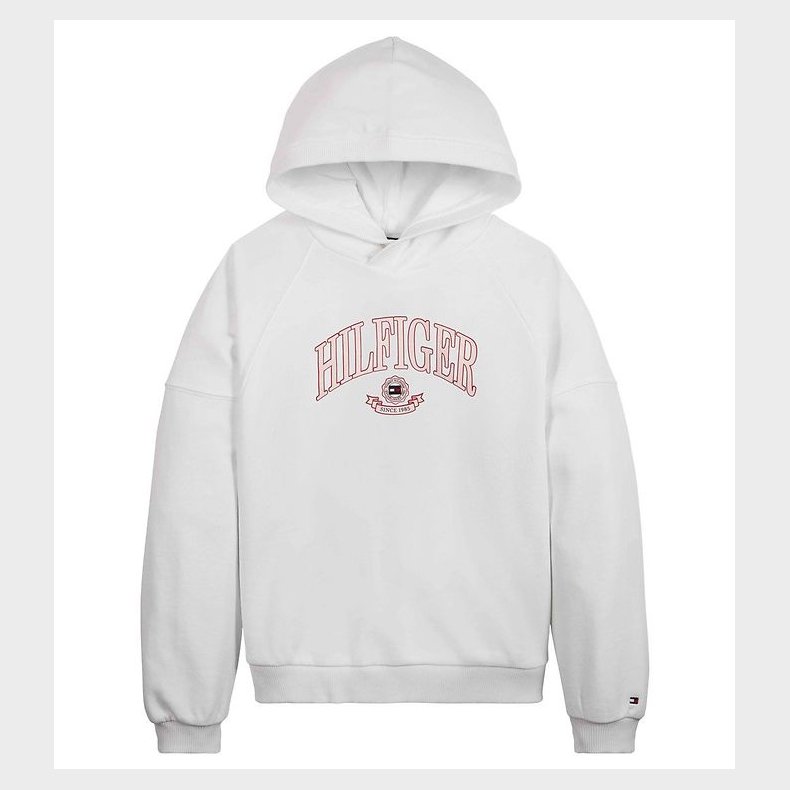 Tommy Hilfiger Httetrje - Hilfiger Varsity - White