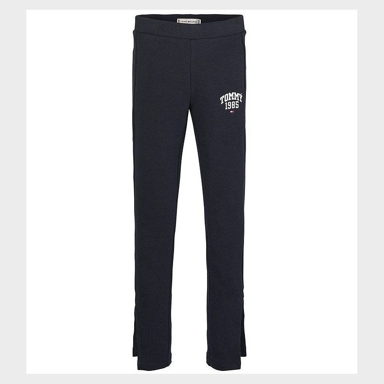 Tommy Hilfiger Leggings - Tommy Varsity Legging - Desert Sky