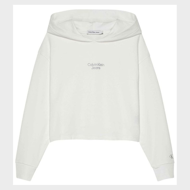 Calvin Klein Httetrje - Stack Logo Overlap - Bright White