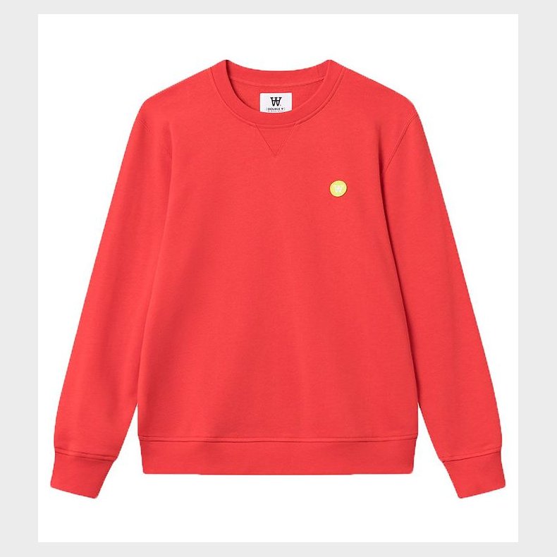 Wood Wood Sweatshirt - Tye - Apple Red