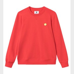 Wood Wood Sweatshirt - Tye - Apple Red