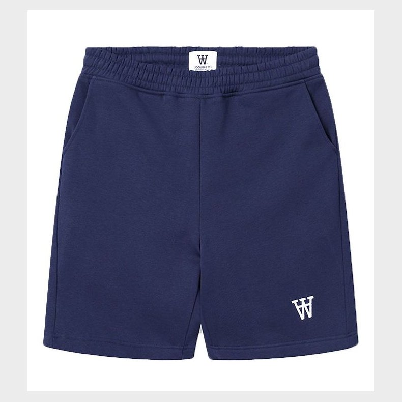 Wood Wood Sweatshorts - Jax AA - Navy
