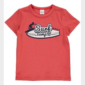 Freds World T-Shirt - Surf Camp - Cranberry