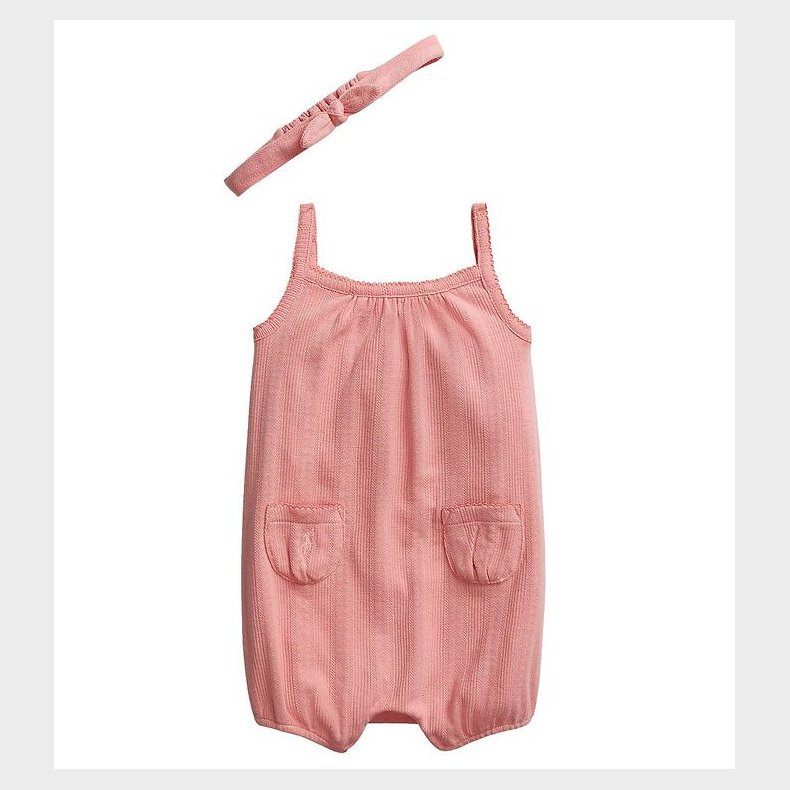 Polo Ralph Lauren Sommerdragt - Baby Classics I - Rosa m. Hulmn