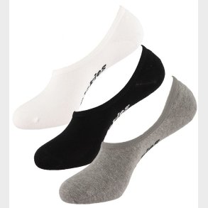 Dickies Footies - 3-pak - Invisible - Hvid-Sort-Gr