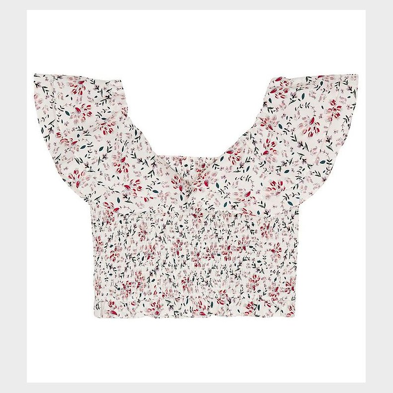 Designers Remix Top - Sandrine - White Flower Print