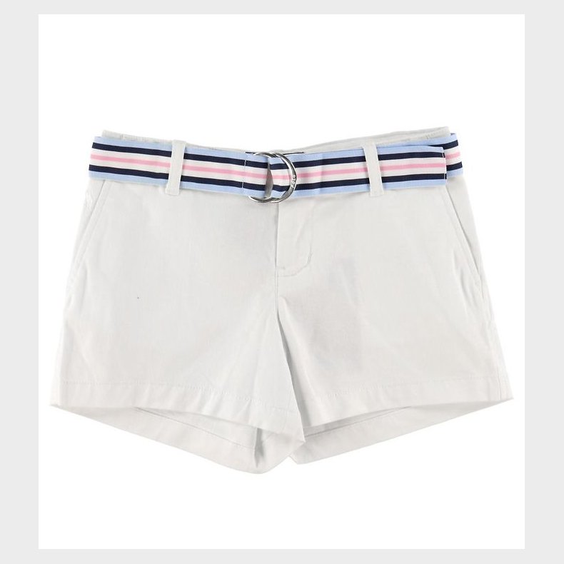 Polo Ralph Lauren Shorts - Watch Hill - Hvid m. Blte
