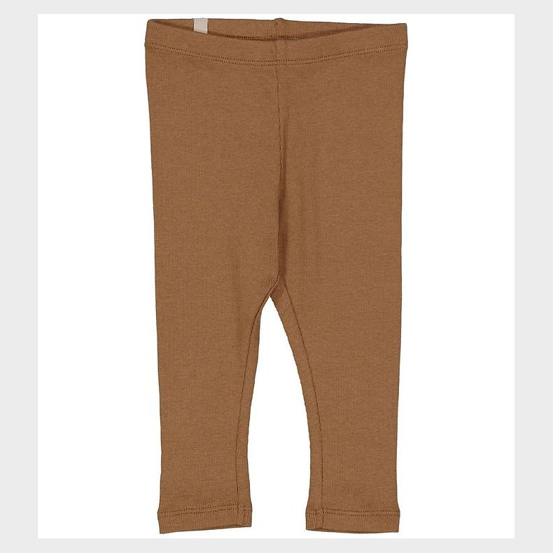 Wheat Leggings - Rib - Caramel