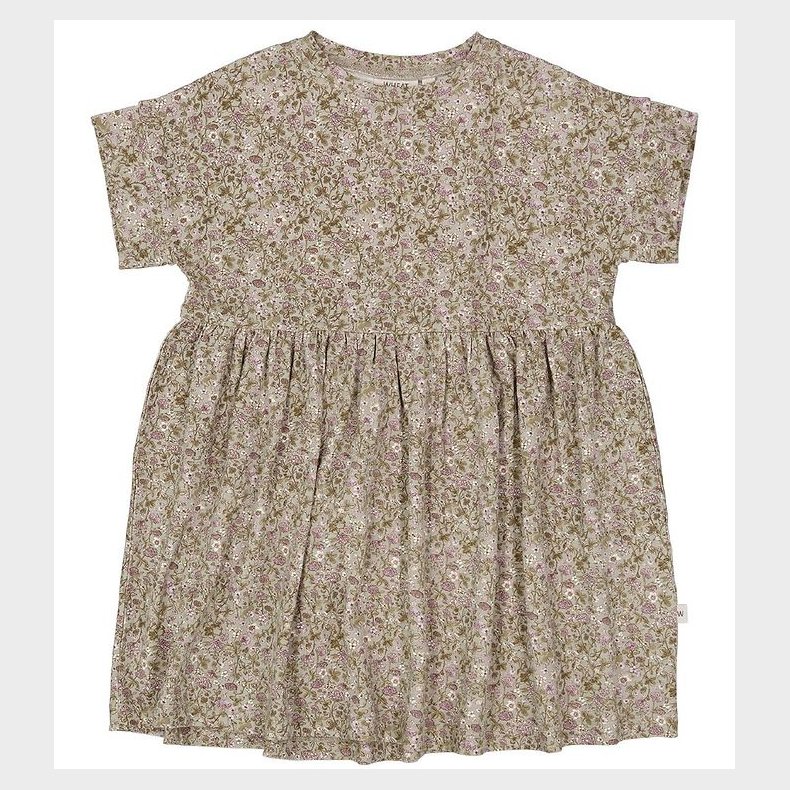 Wheat Kjole - Jersey - Emilie - Fossil Flowers