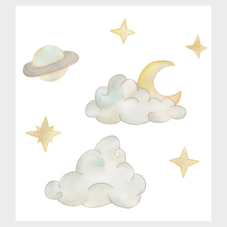 That's Mine Wallsticker - Wall Stories - Saturn Sky