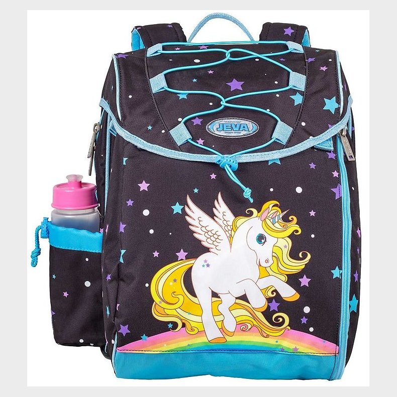 Jeva Skoletaske - Intermediate - Golden Unicorn