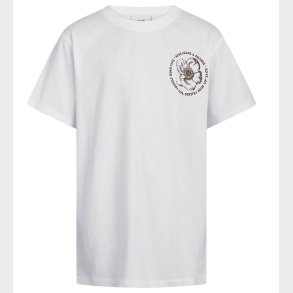 Grunt T-shirt - Izara - Hvid m. Print