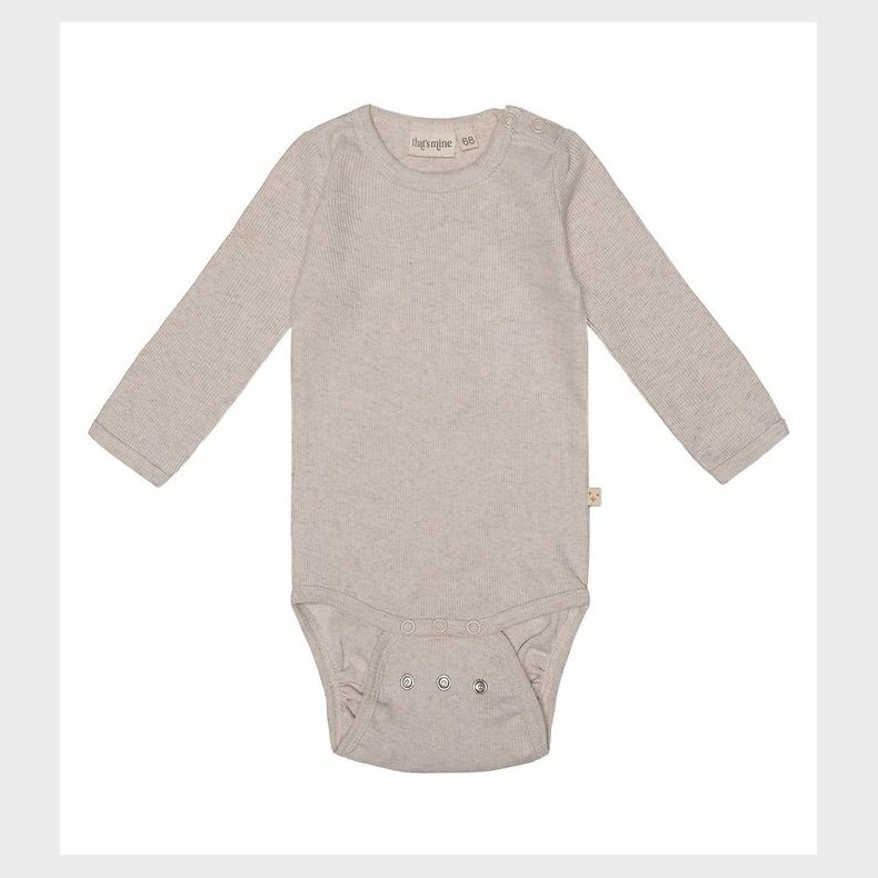 That's Mine Body - Petra - Rib - Light Brown Melange