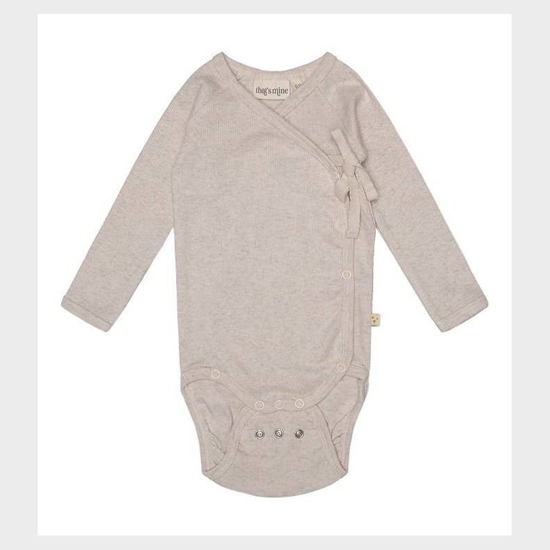 That's Mine Sl�-om Body - Becca - Rib - Light Brown Melange