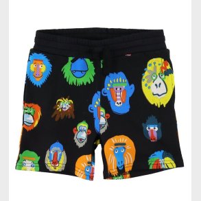Stella McCartney Kids Sweatshorts - Sort m. Aber
