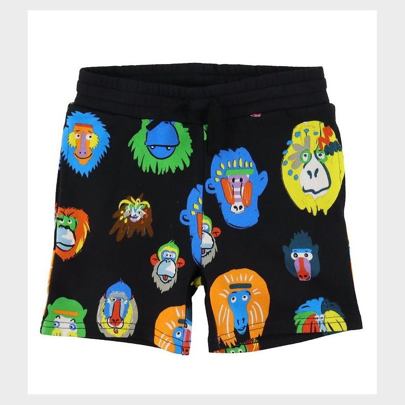 Stella McCartney Kids Sweatshorts - Sort m. Aber