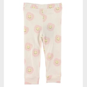 Stella McCartney Kids Leggings - Hvid/Rosa m. Blomster