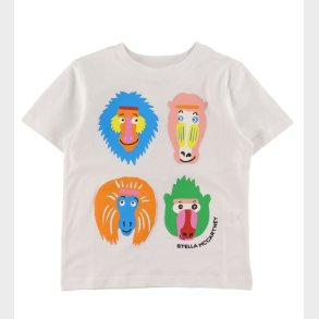 Stella McCartney Kids T-shirt - Hvid m. Aber