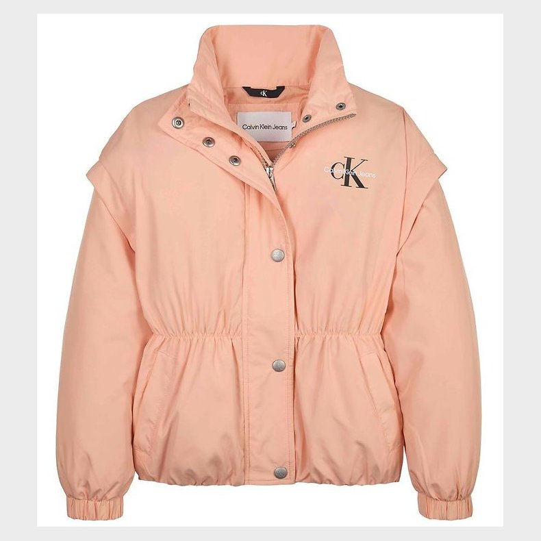 Calvin Klein Jakke - 2-i-1 - Fresh Cantaloupe