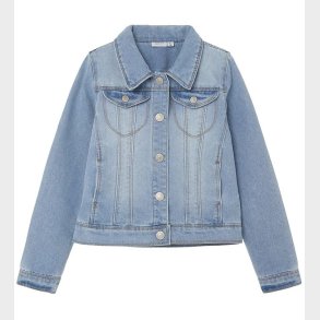 Name It Denimjakke - Noos - NkfStar - Light Blue Denim