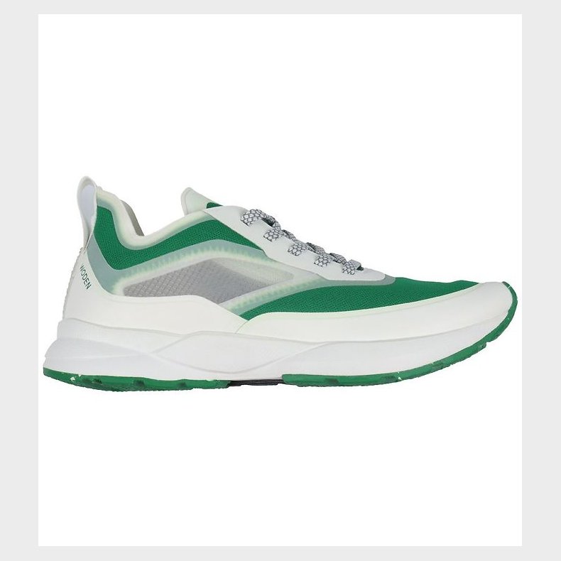 Woden Sneakers - Stelle Transparent - Hvid/Basil