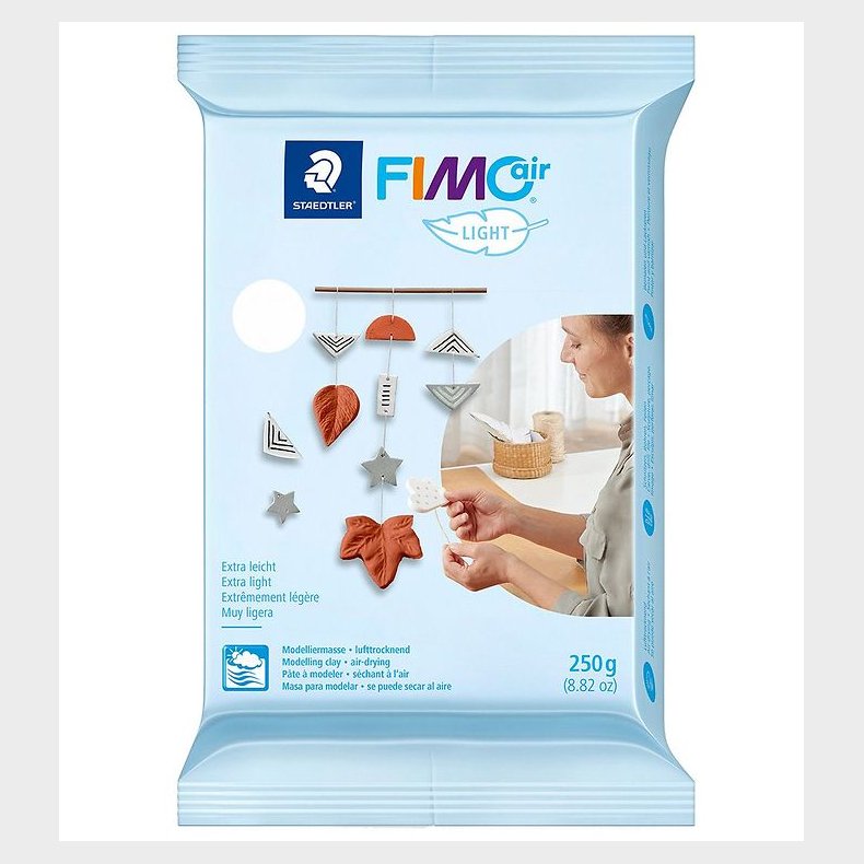 Staedtler FIMO Modellervoks - Light - 250g - Hvid