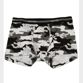 Say-So Boxershorts - Grmeleret m. Camouflage