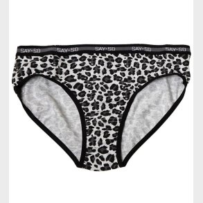 Say-So Trusser - Grmeleret m. Leopard